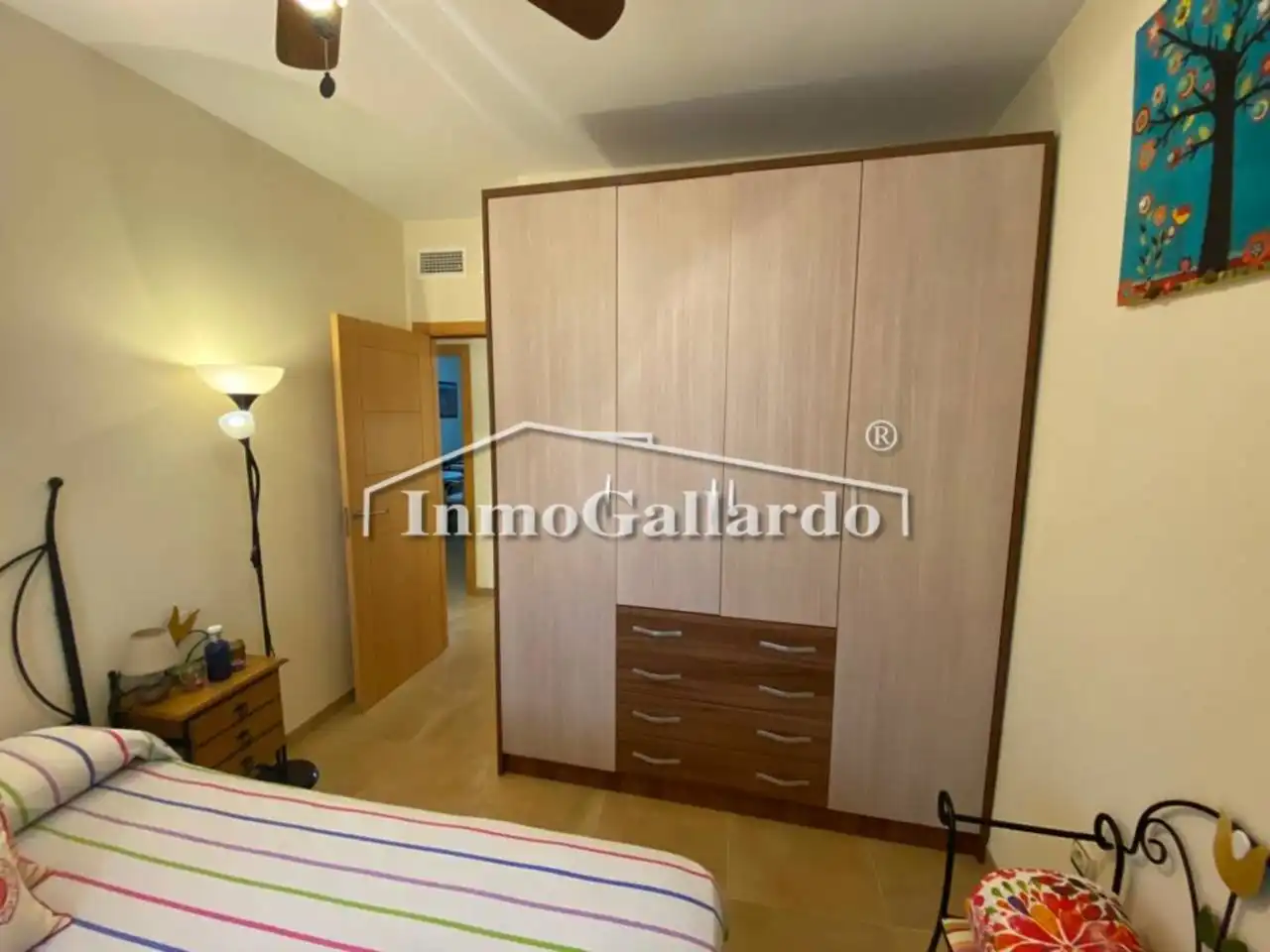 Schlafzimmer von Dachboden zum Verkauf in Rincón de la Victoria mit Klimaanlage, Terrasse und Abstellraum