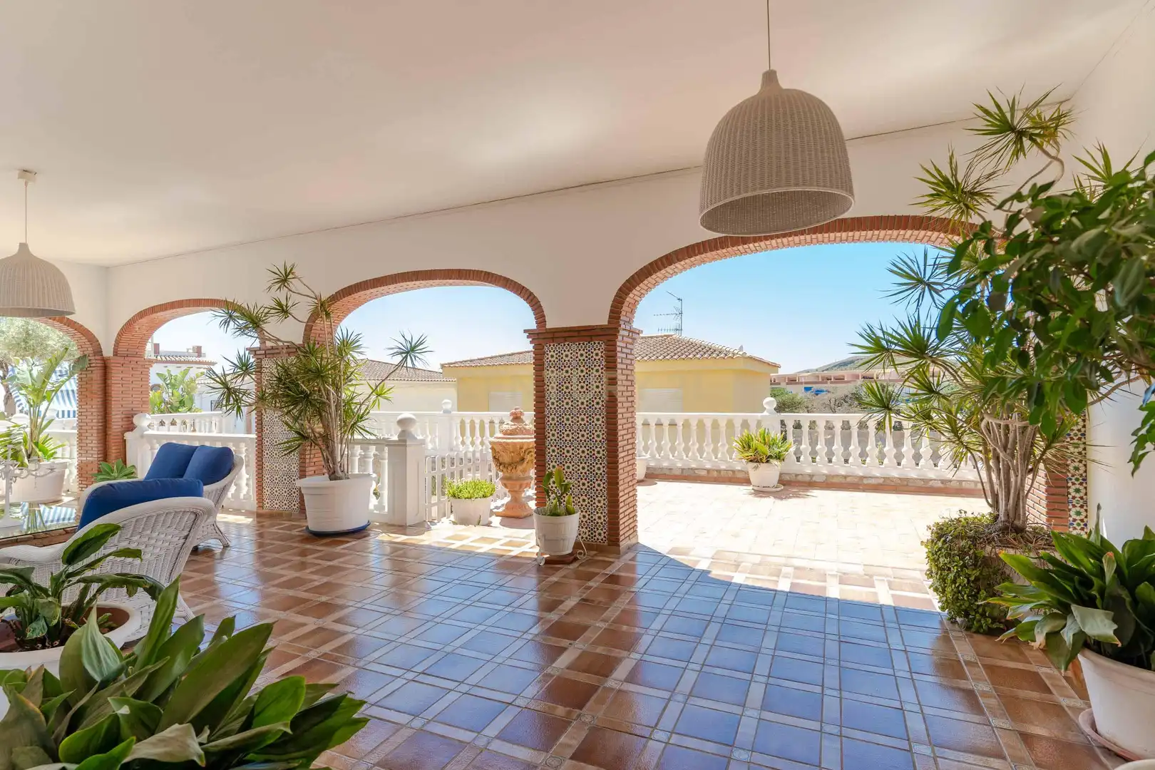 Terraza de Casa o chalet en venta en Motril con Aire acondicionado y Jardín privado