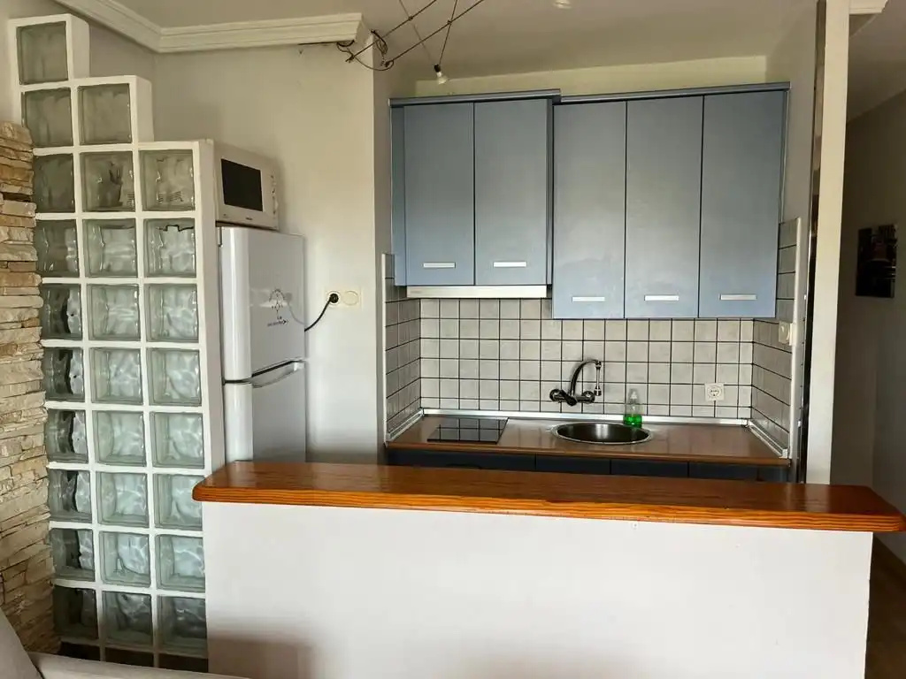 Cocina de Piso de alquiler en Roquetas de Mar con Aire acondicionado, Calefacción y Terraza