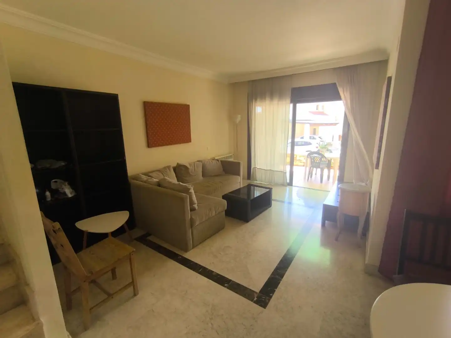 Wohnzimmer von Einfamilien-Reihenhaus zum Verkauf in San Javier mit Heizung, Privatgarten und Schwimmbad