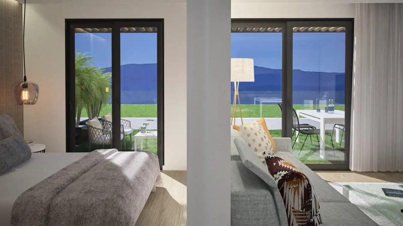 Habitación de Apartamento en venta en Mogán con Aire acondicionado, Jardín privado y Terraza