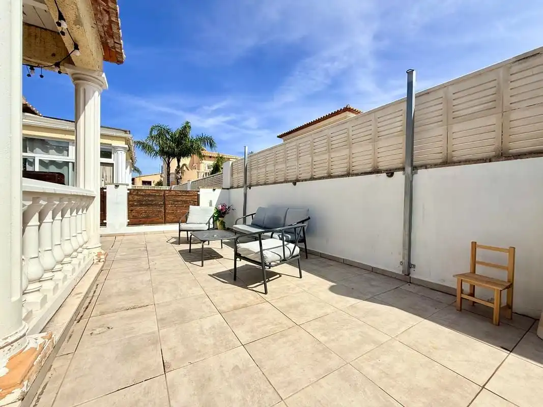 Terrassa de Casa o xalet en venda en Els Poblets amb Aire condicionat, Calefacció i Jardí privat