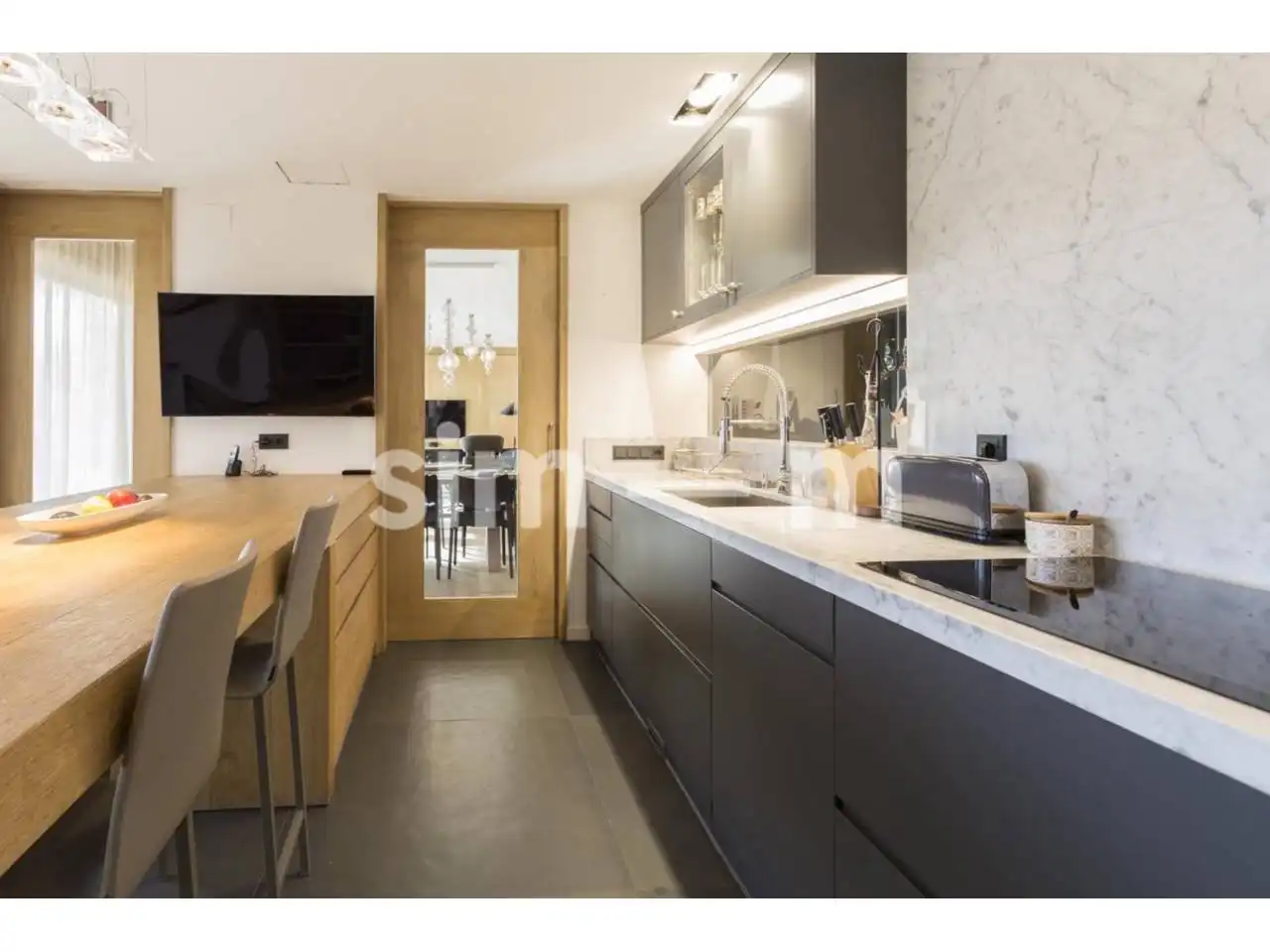 Cocina de Casa o chalet en venta en Sant Julià de Vilatorta con Aire acondicionado, Calefacción y Jardín privado
