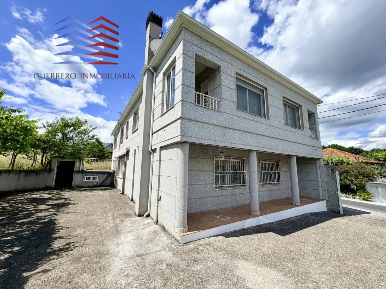 Vista exterior de Casa o chalet en venta en Coles con Calefacción, Jardín privado y Terraza