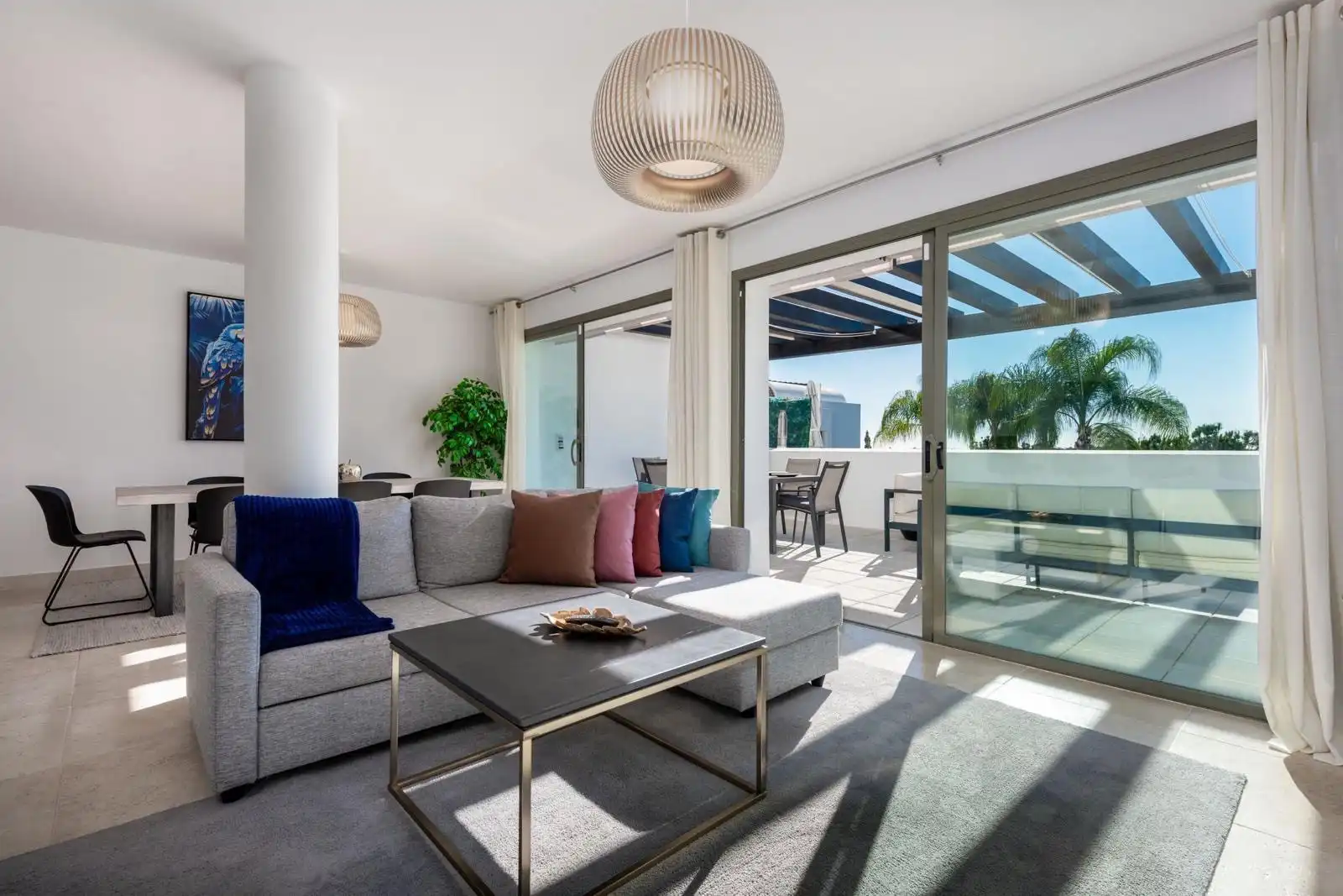Apartment mit Terrasse zur Miete in Los Flamingos, imagen 10