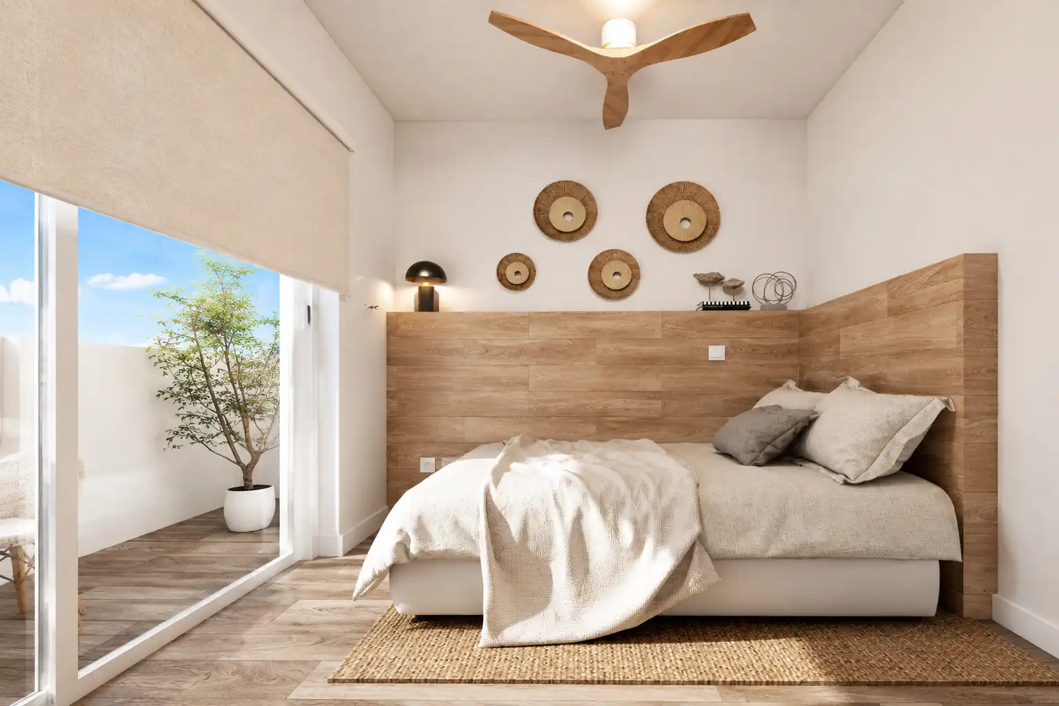 Bedroom of Flat for sale in Burjassot  with Furnished and Internet