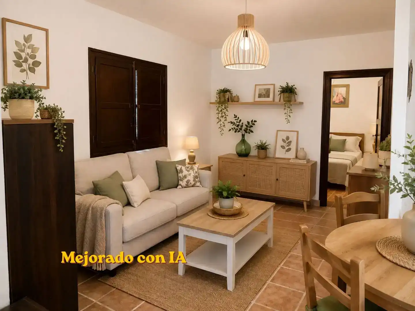 Sala d'estar de Finca rústica en venda en Calera y Chozas