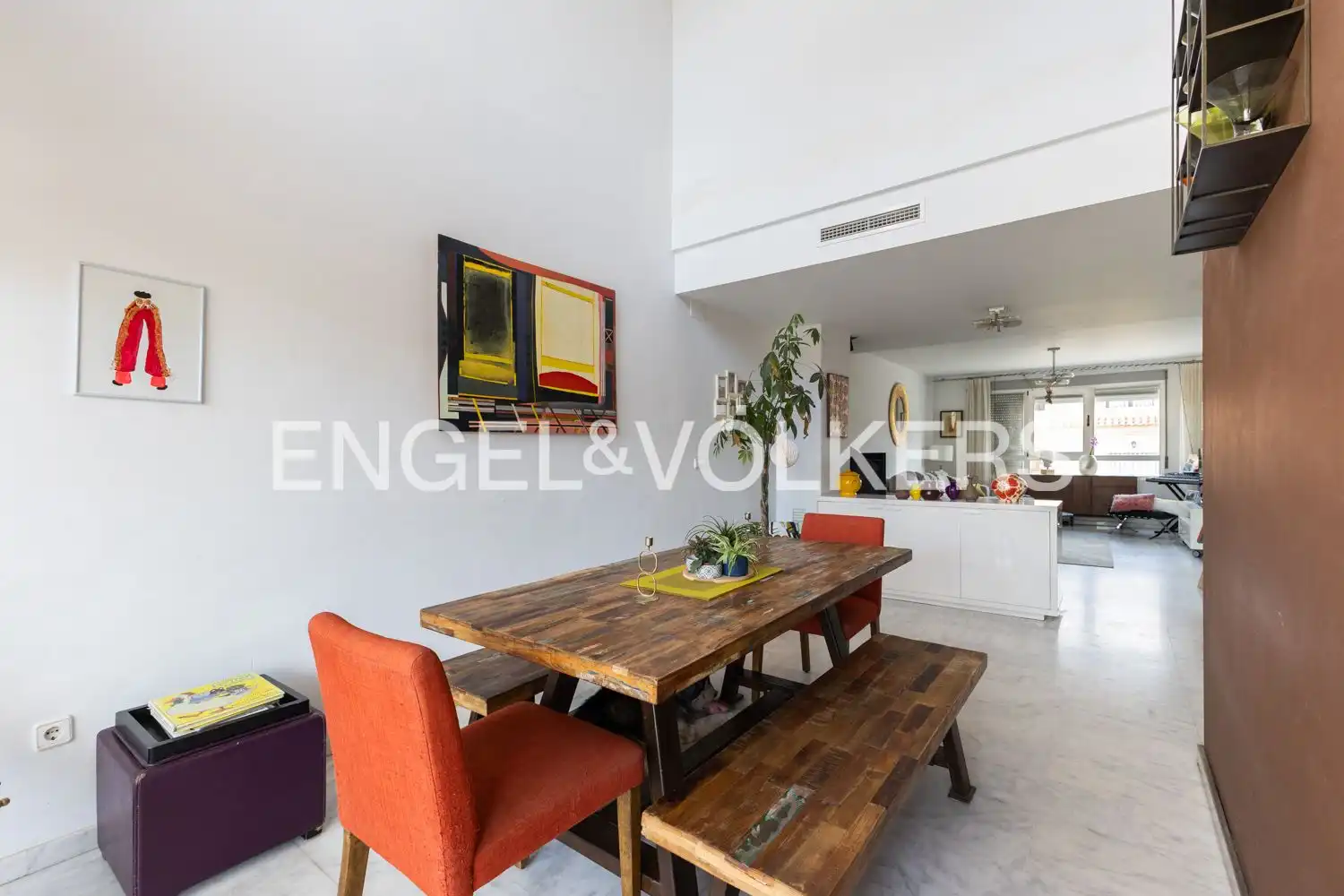 Comedor de Casa o chalet en venta en Benissanó con Aire acondicionado, Calefacción y Jardín privado