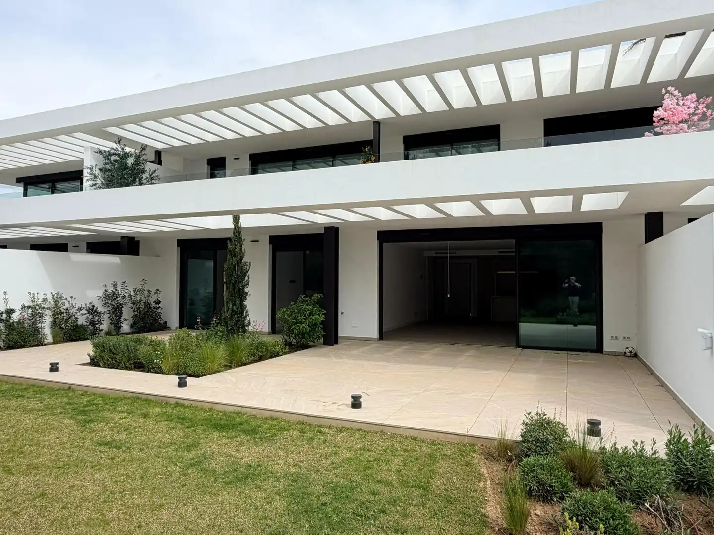 Terraza de Apartamento en venta en Marbella con Aire acondicionado, Calefacción y Jardín privado