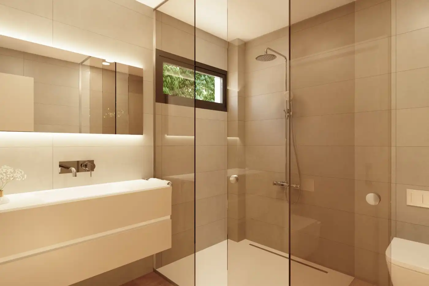 Baño de Casa o chalet en venta en Monforte del Cid con Aire acondicionado, Calefacción y Jardín privado