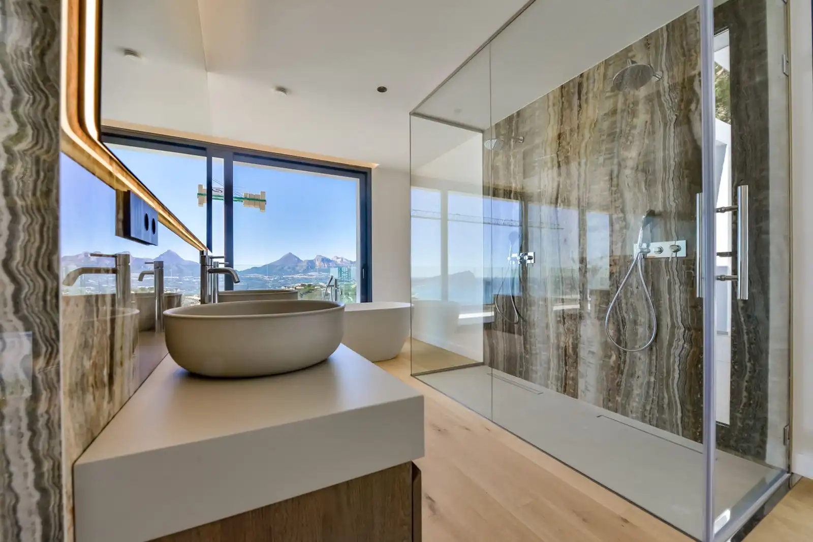 Baño de Casa o chalet en venta en Altea con Aire acondicionado, Calefacción y Jardín privado
