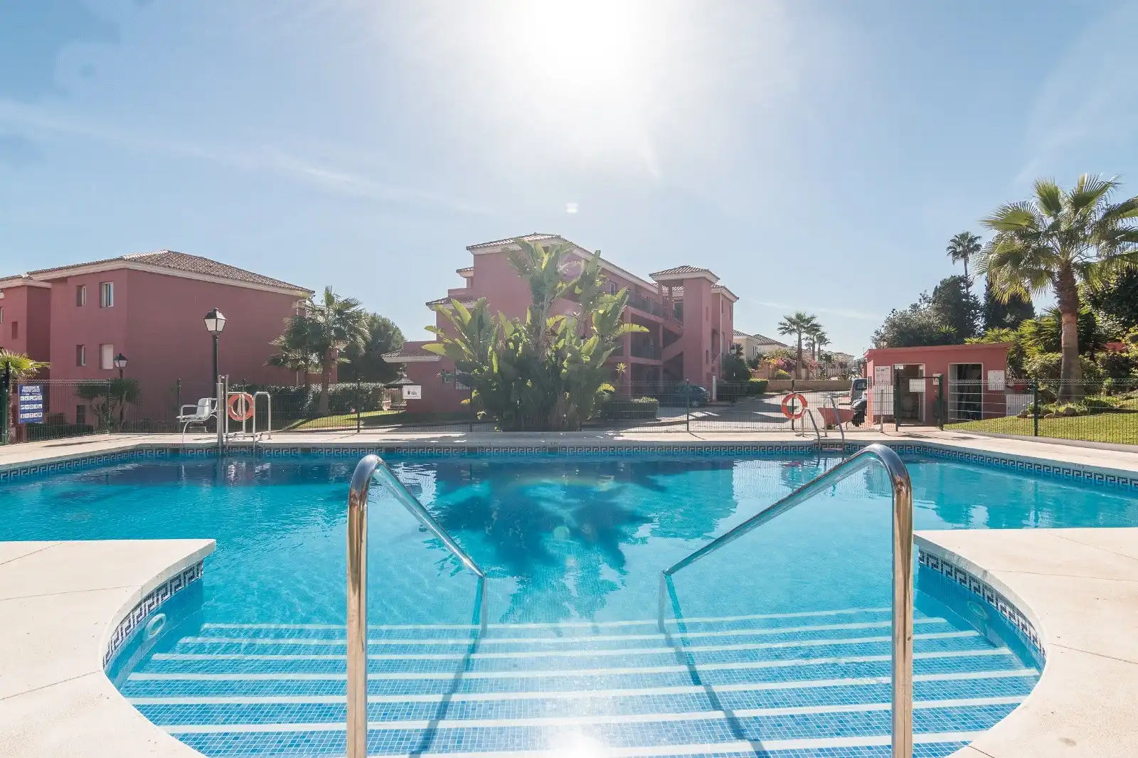 Piscina de Apartamento en venta en Manilva con Aire acondicionado, Terraza y Piscina