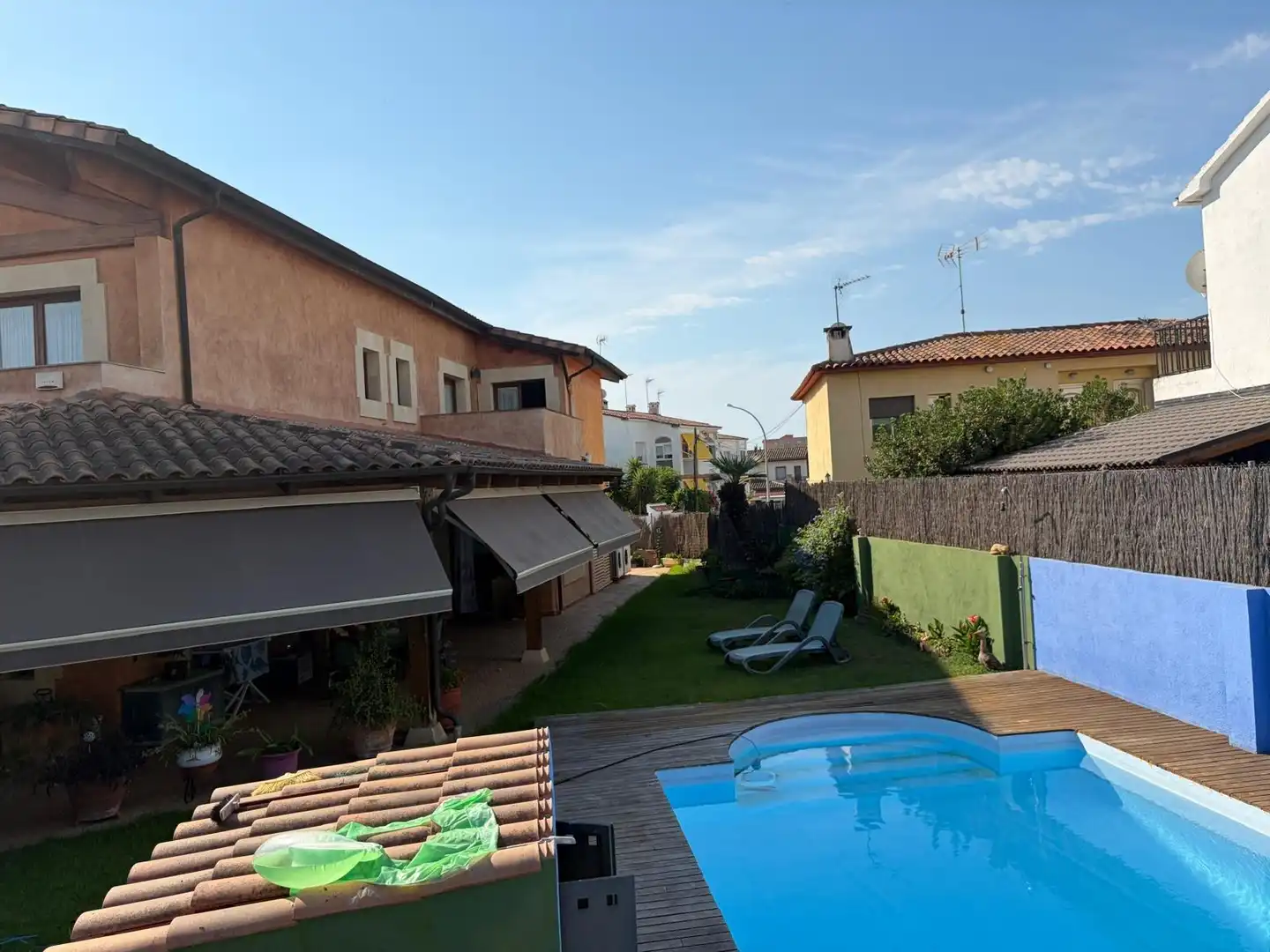 Garden of Houses for sale in Torredembarra  with Swimming Pool