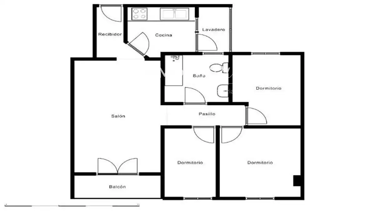 Apartament en venda en Centre