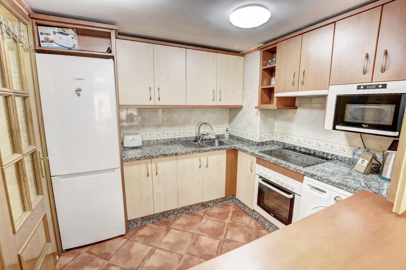 Cuina de Apartament en venda en Benalmádena amb Aire condicionat, Terrassa i Piscina comunitària