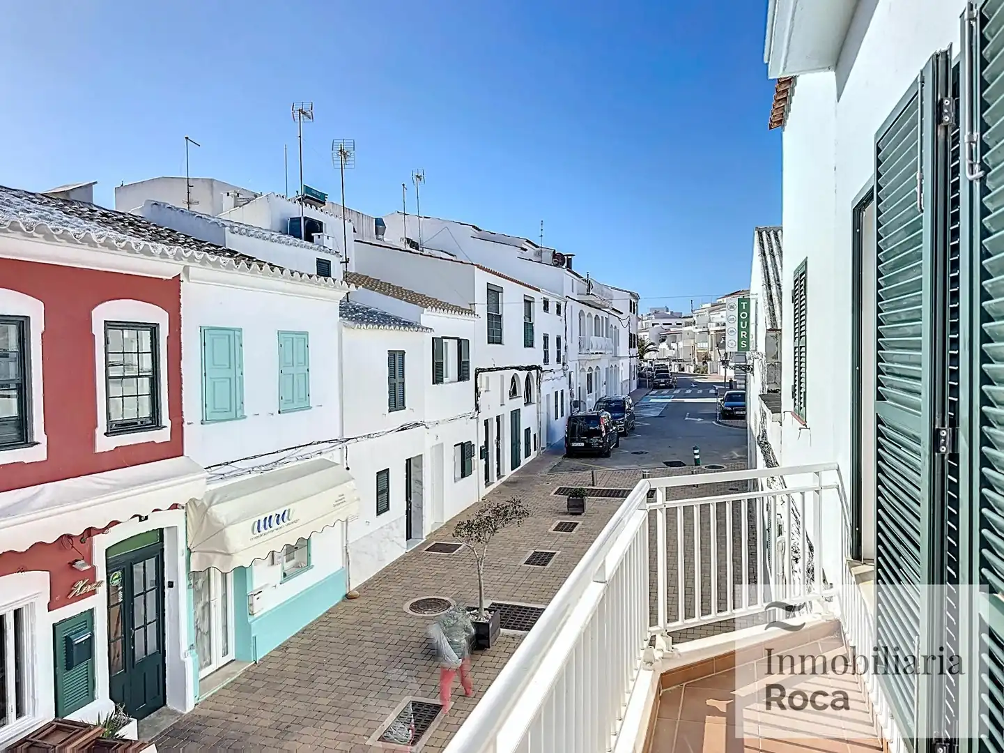 Vista exterior de Àtic en venda en Es Mercadal amb Terrassa