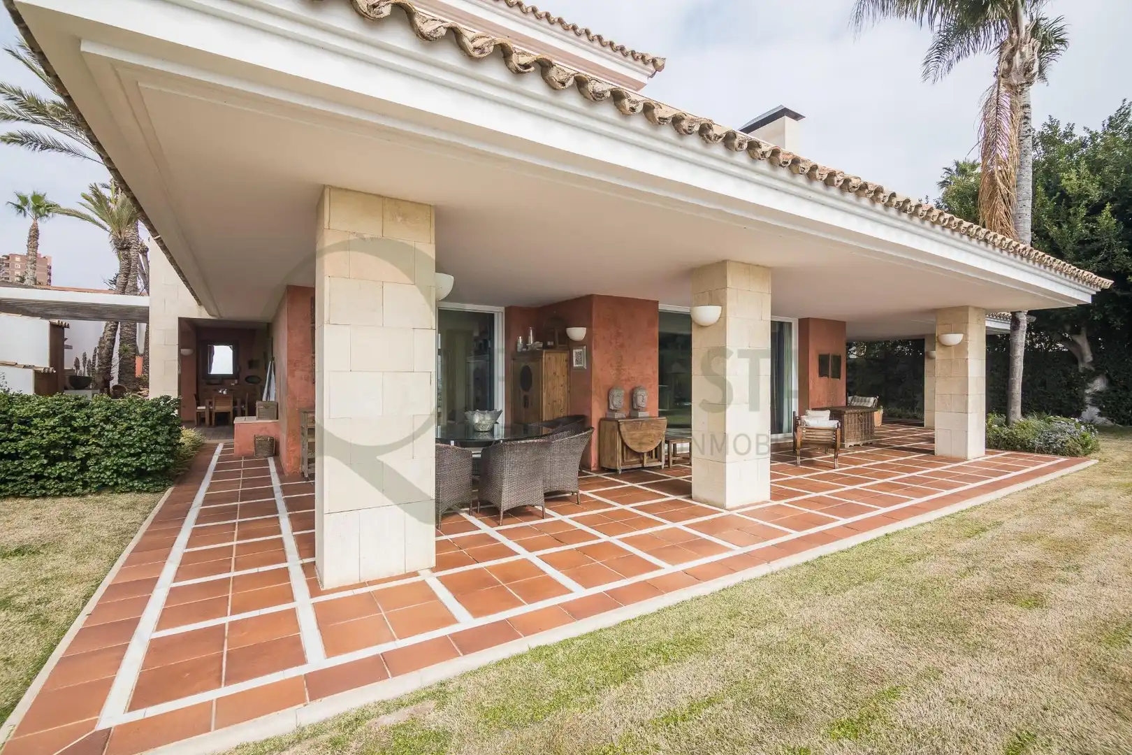 Terrassa de Casa o xalet en venda en Alicante / Alacant amb Calefacció, Jardí privat i Terrassa
