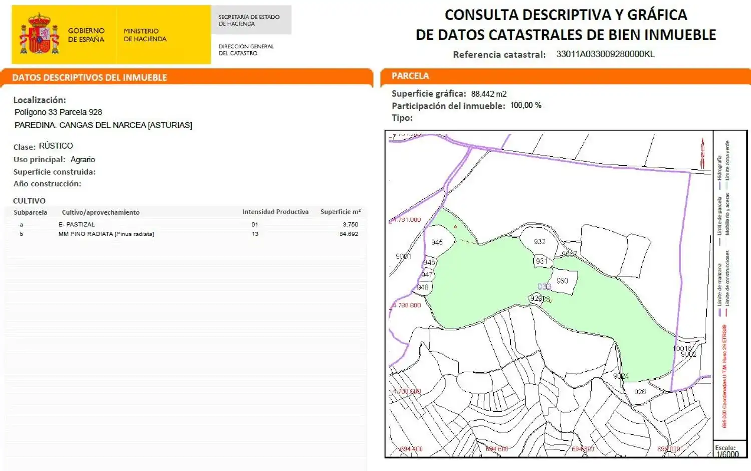 Residencial en venda en Cangas del Narcea