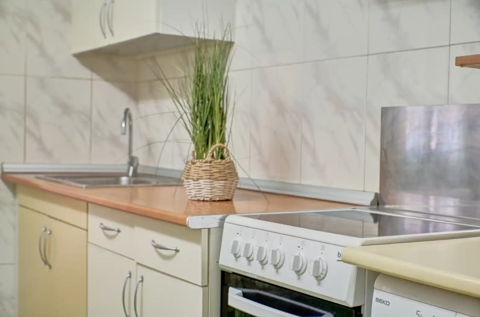 Cocina de Casa o chalet en venta en Falces con Calefacción, Jardín privado y Parquet