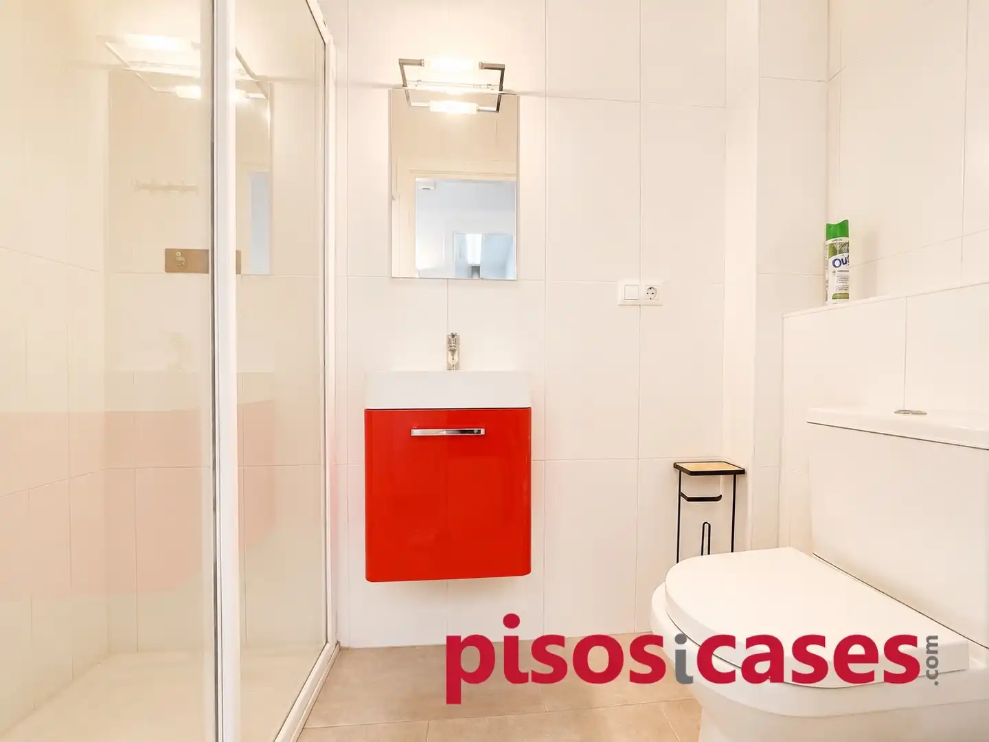 Baño de Piso de alquiler en Vic con Calefacción, Horno y Balcón