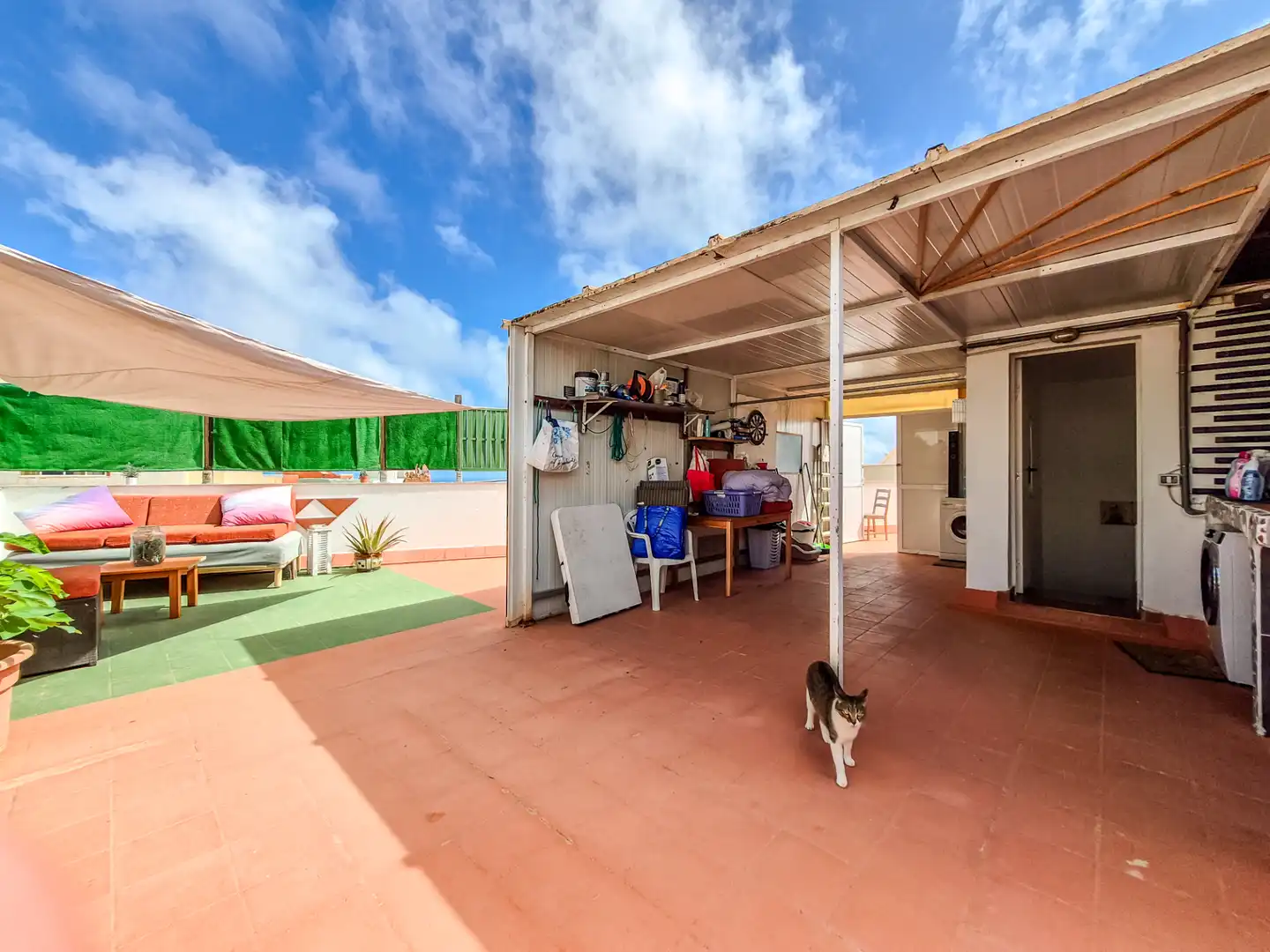 Terraza de Casa adosada en venta en Las Palmas de Gran Canaria con Terraza, Trastero y Amueblado