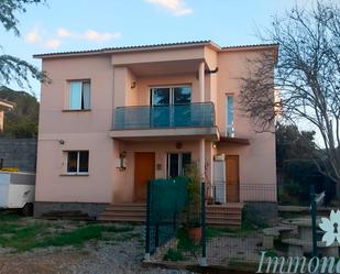 Exterior view of House or chalet for sale in Vallromanes  with Private garden, Oven and Balcony