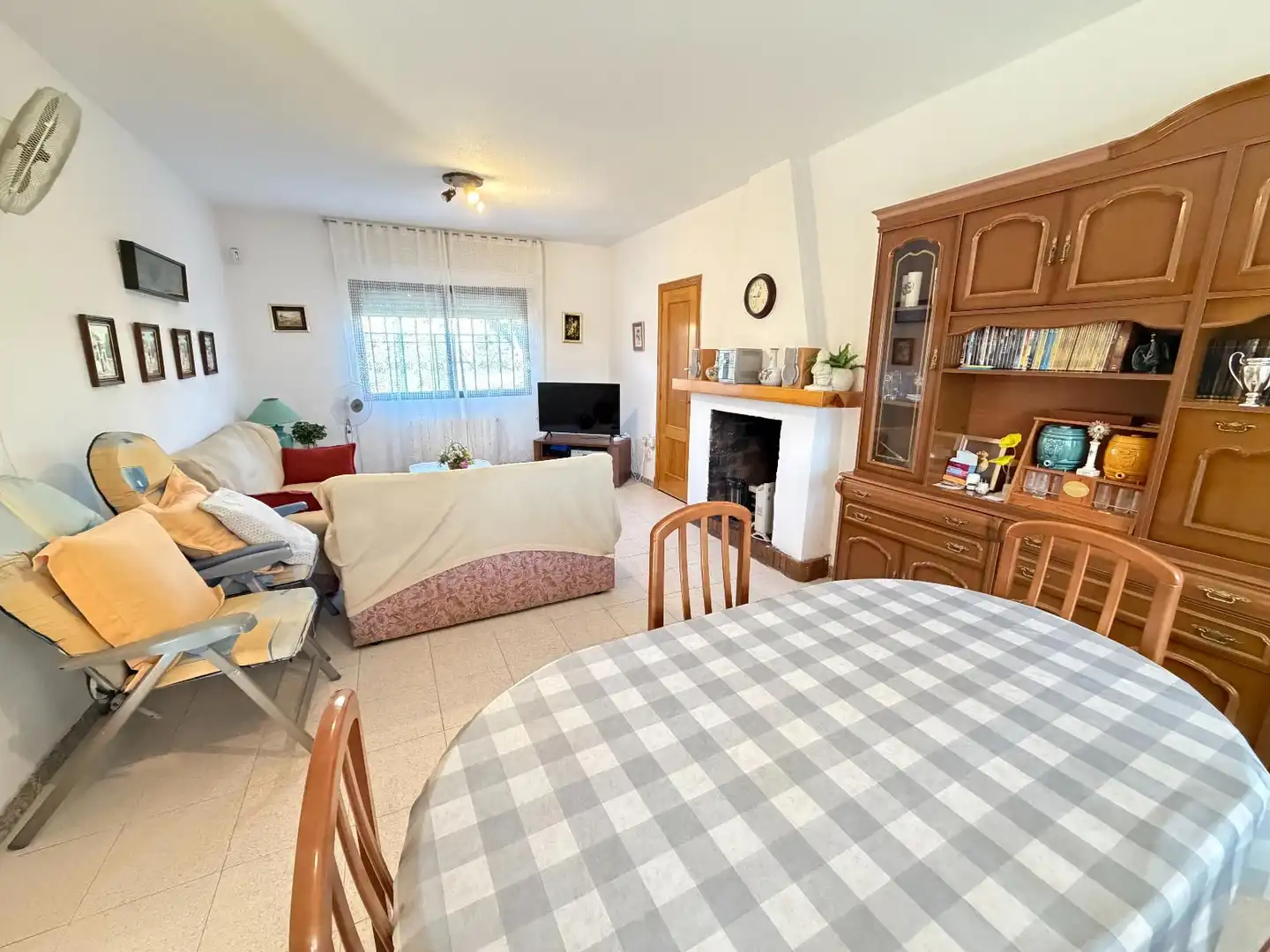 Sala de estar de Casa o chalet en venta en Camarena con Aire acondicionado, Calefacción y Terraza