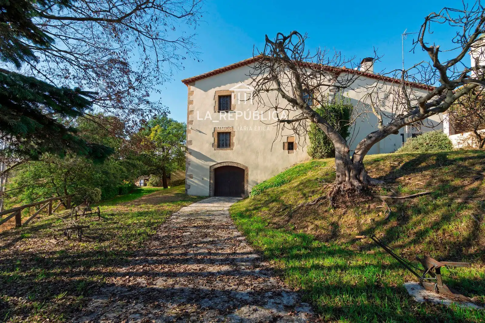 Vista exterior de Casa o chalet en venta en Sils con Calefacción, Jardín privado y Terraza