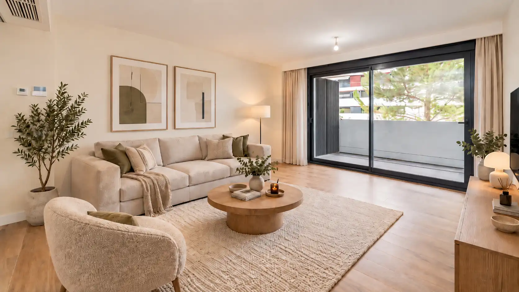 Sala de estar de Piso en venta en Norte