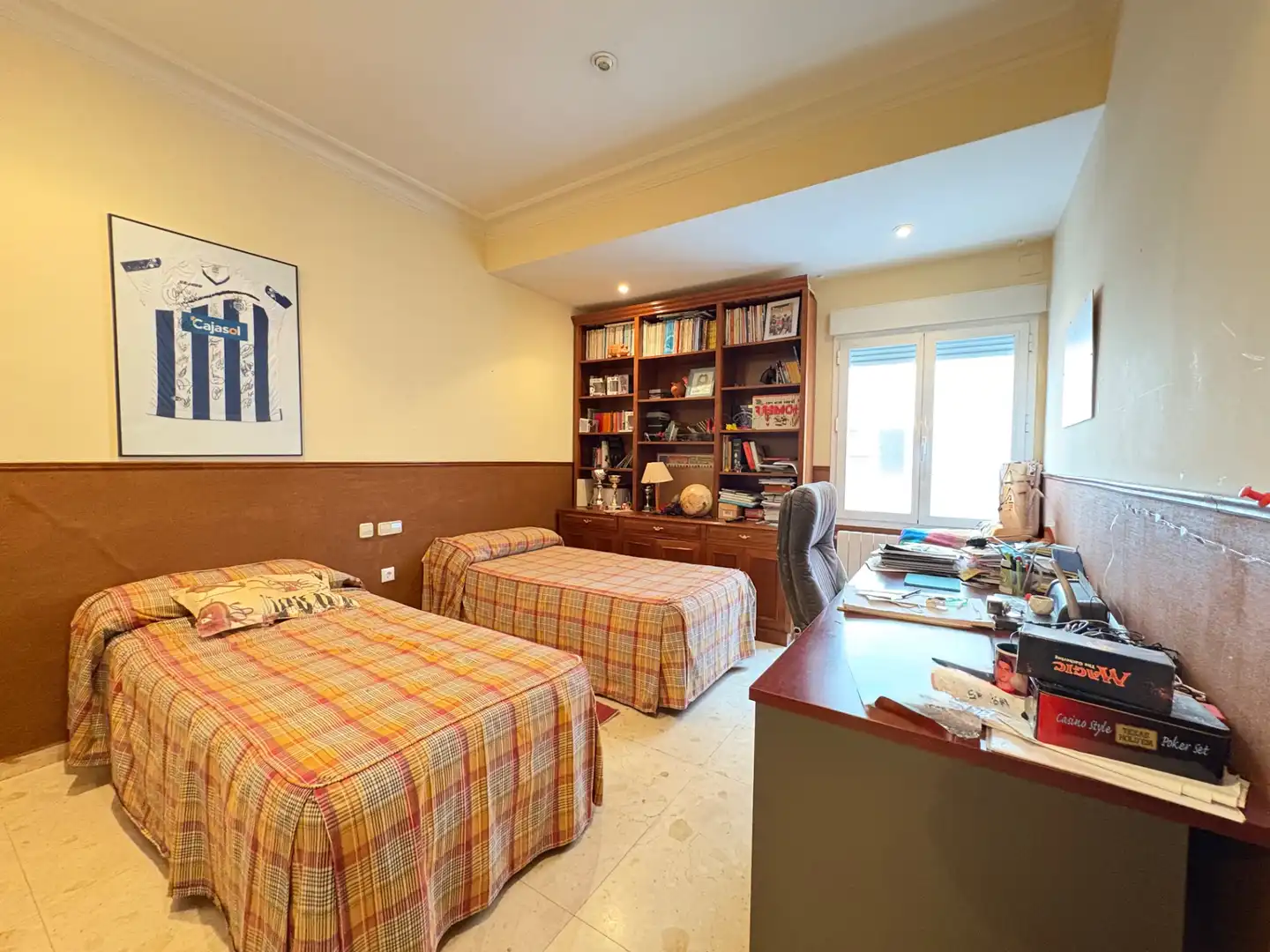 Schlafzimmer von Wohnung zum Verkauf in Badajoz mit Klimaanlage, Heizung und Terrasse