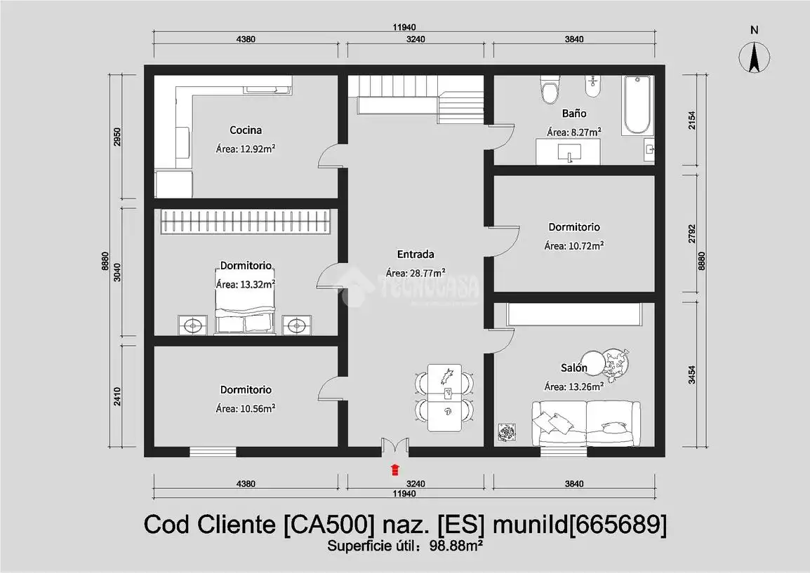 Maison jumelée à vendre à La Soledad, imagen 23