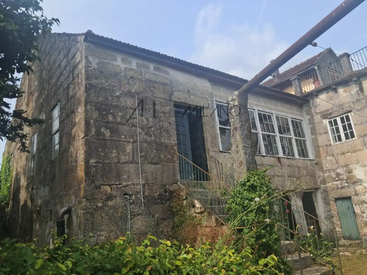 Exterior view of Houses for sale in Salvaterra de Miño  with Private garden
