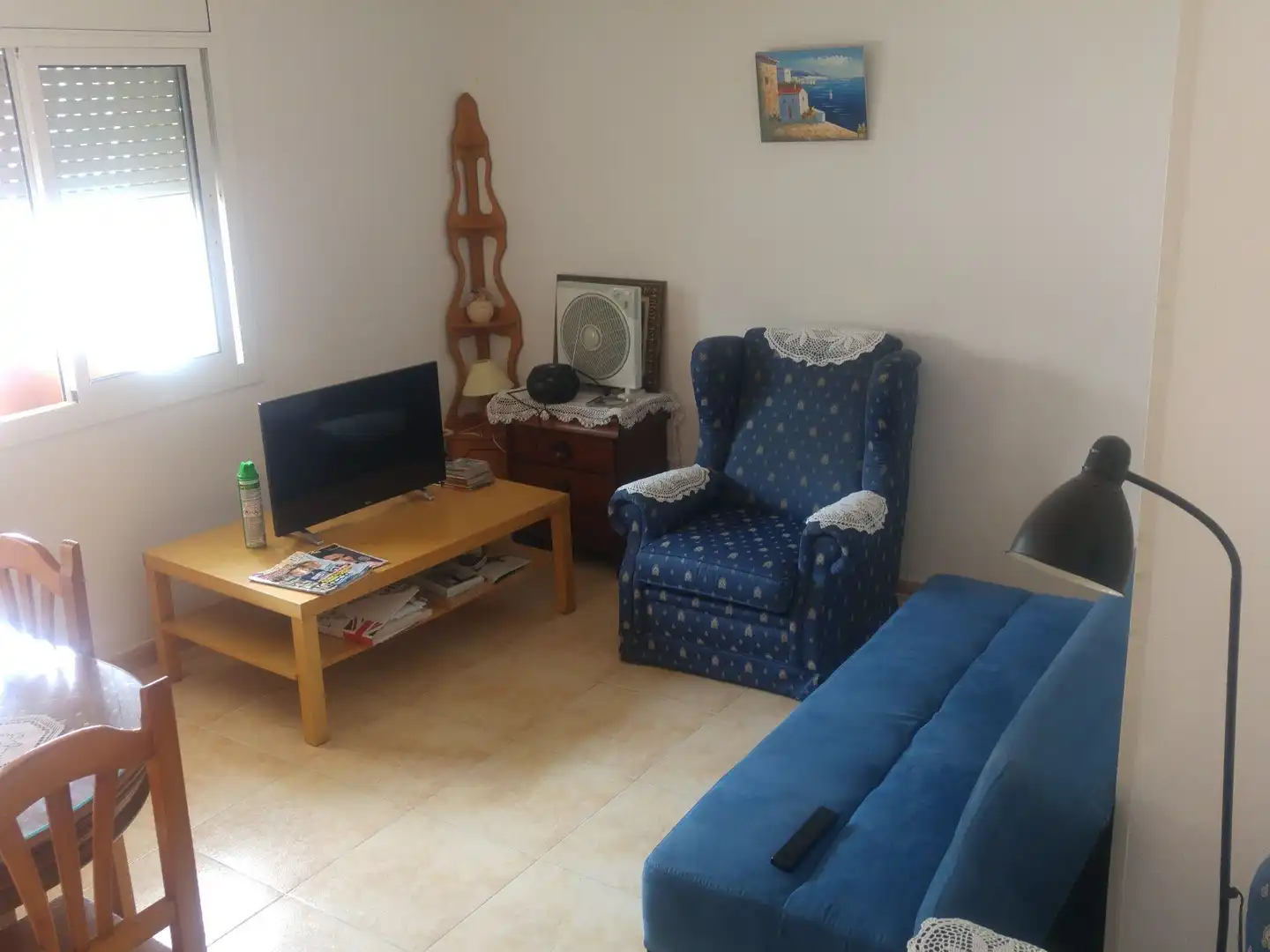 Sala de estar de Piso en venta en Cunit con Terraza y Trastero