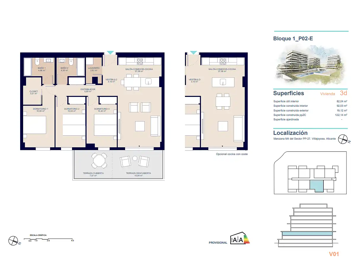 Apartamento con terraza en venta en Platja de Torres, imagen 28