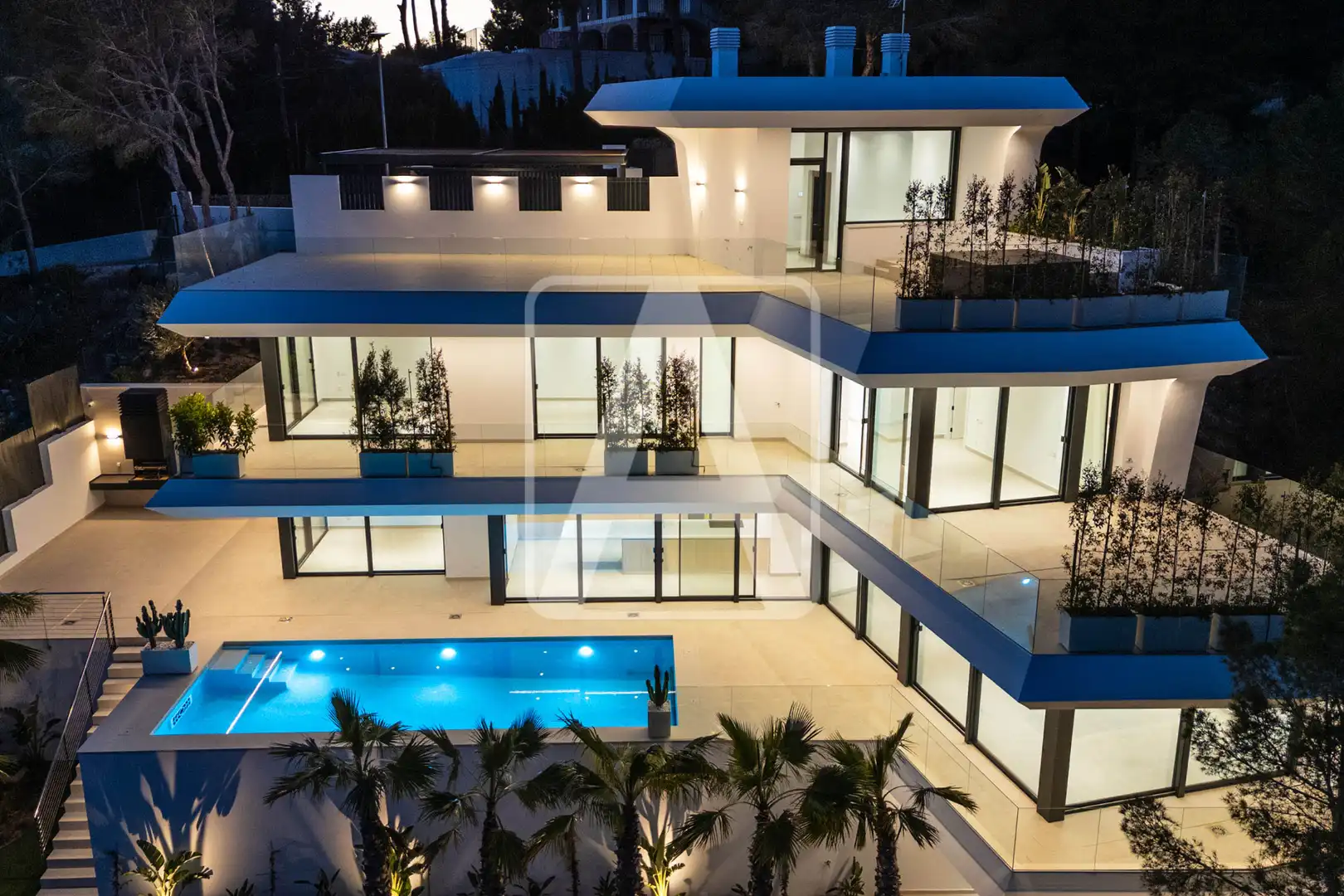 Vista exterior de Casa o chalet en venta en Altea con Aire acondicionado, Calefacción y Jardín privado