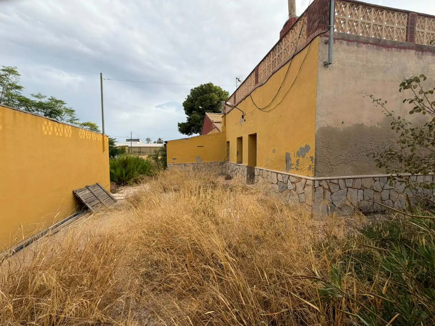Vista exterior de Nave industrial en venta en Elche / Elx con Alarma