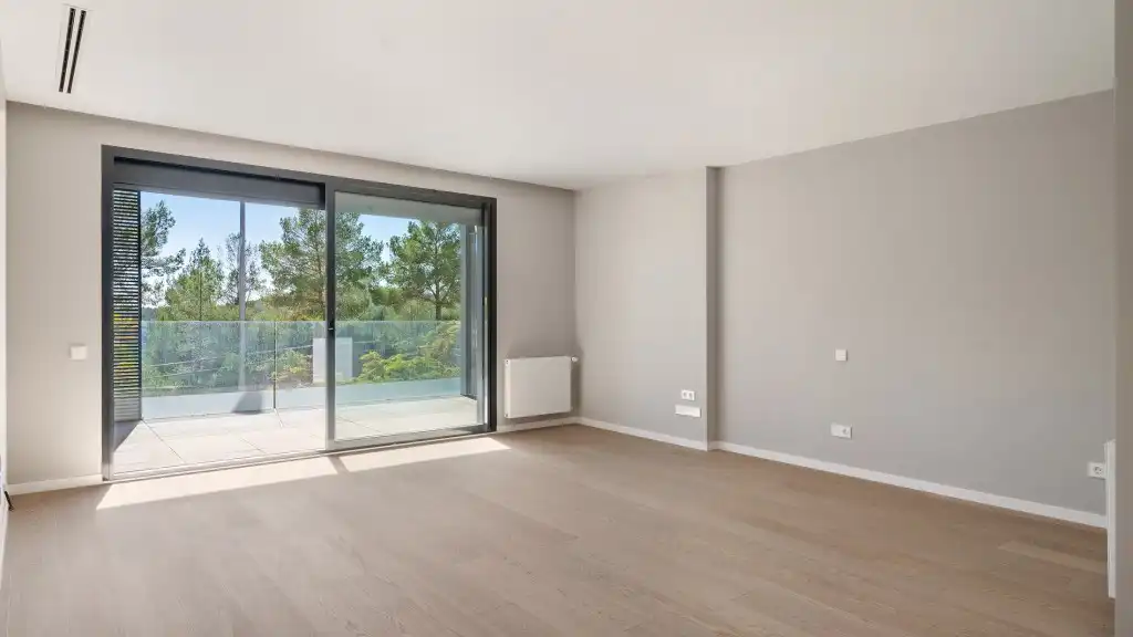 Schlafzimmer von Wohnungen zum Verkauf in  Palma de Mallorca mit Klimaanlage, Heizung und Terrasse