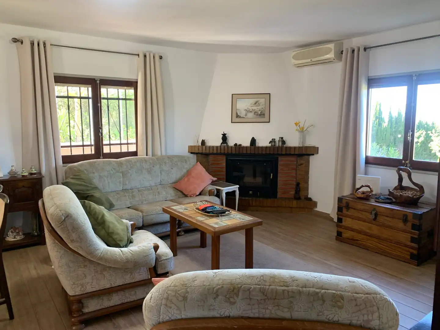 Sala d'estar de Finca rústica en venda en Tortosa amb Aire condicionat, Calefacció i Jardí privat