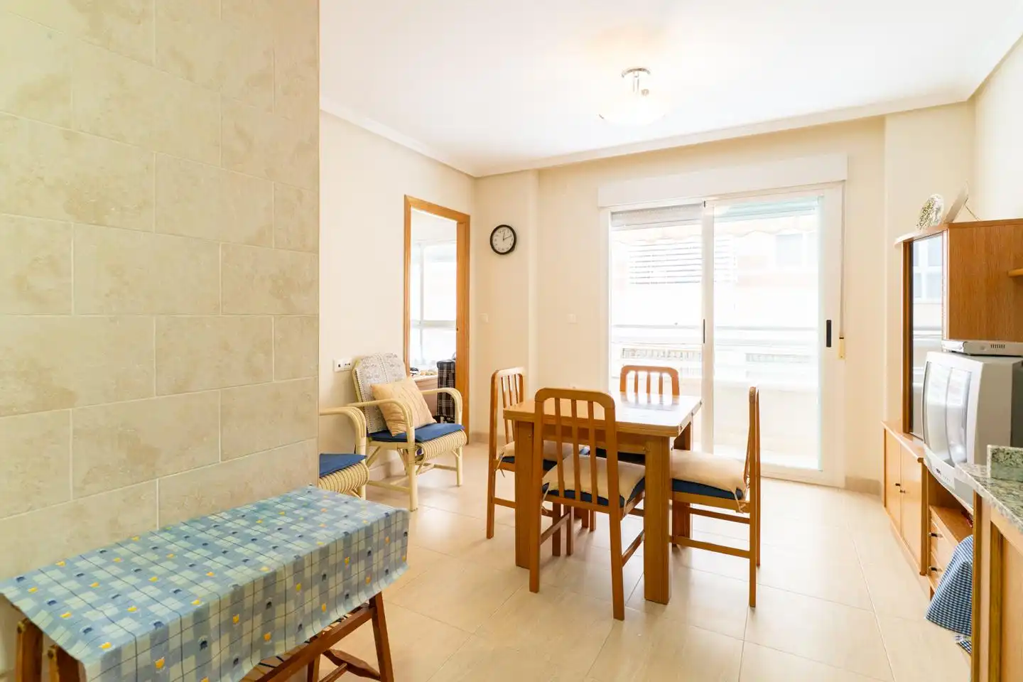Comedor de Apartamento en venta en Santa Pola con Terraza, Trastero y Amueblado