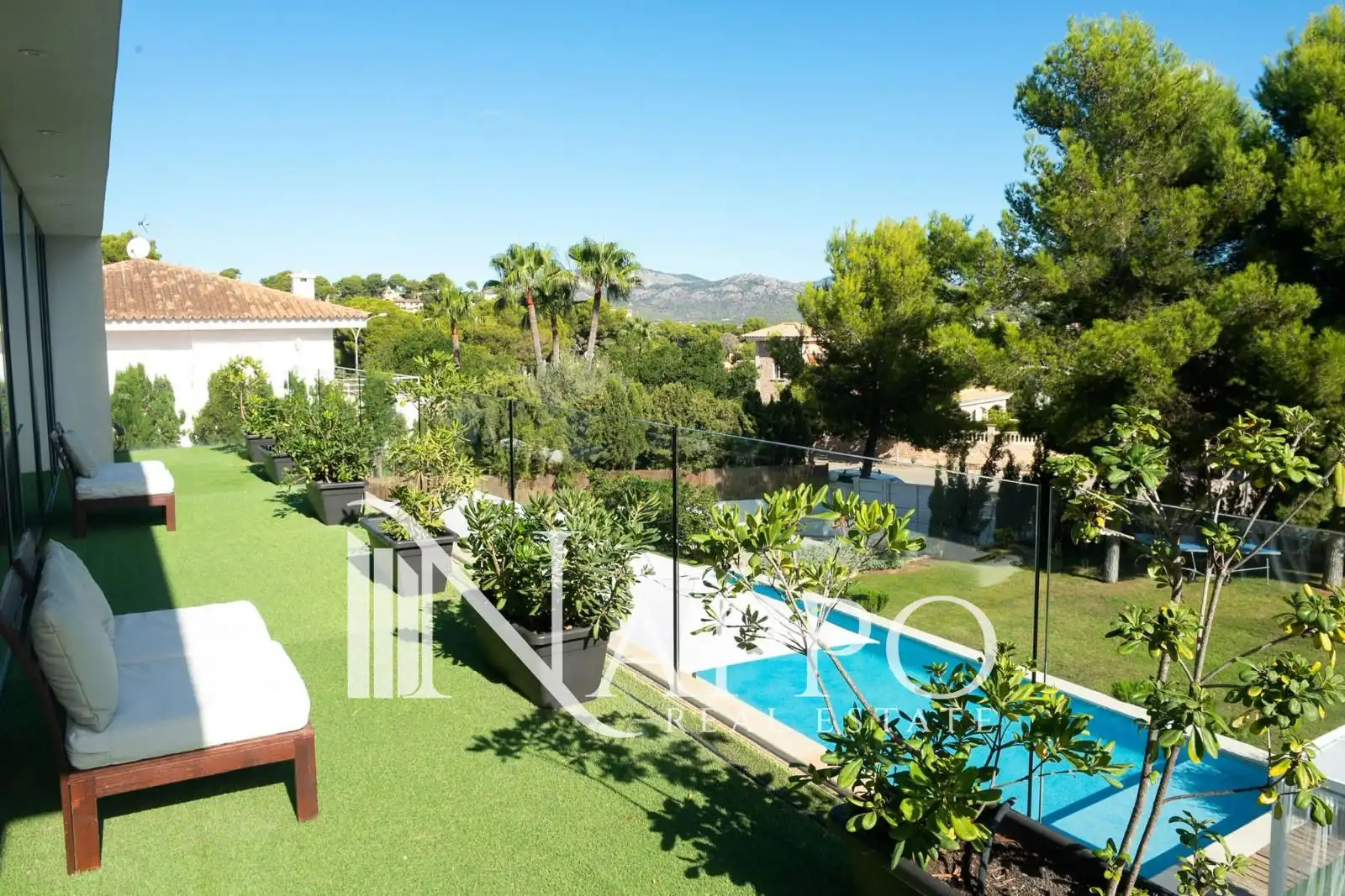 Exterior view of Houses for rent in Calvià  with Air Conditioner, Heating and Terrace