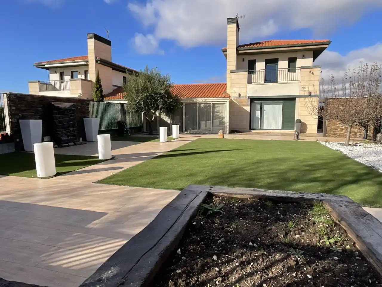 Jardí de Casa adosada en venda en Cirueña amb Calefacció, Jardí privat i Parquet