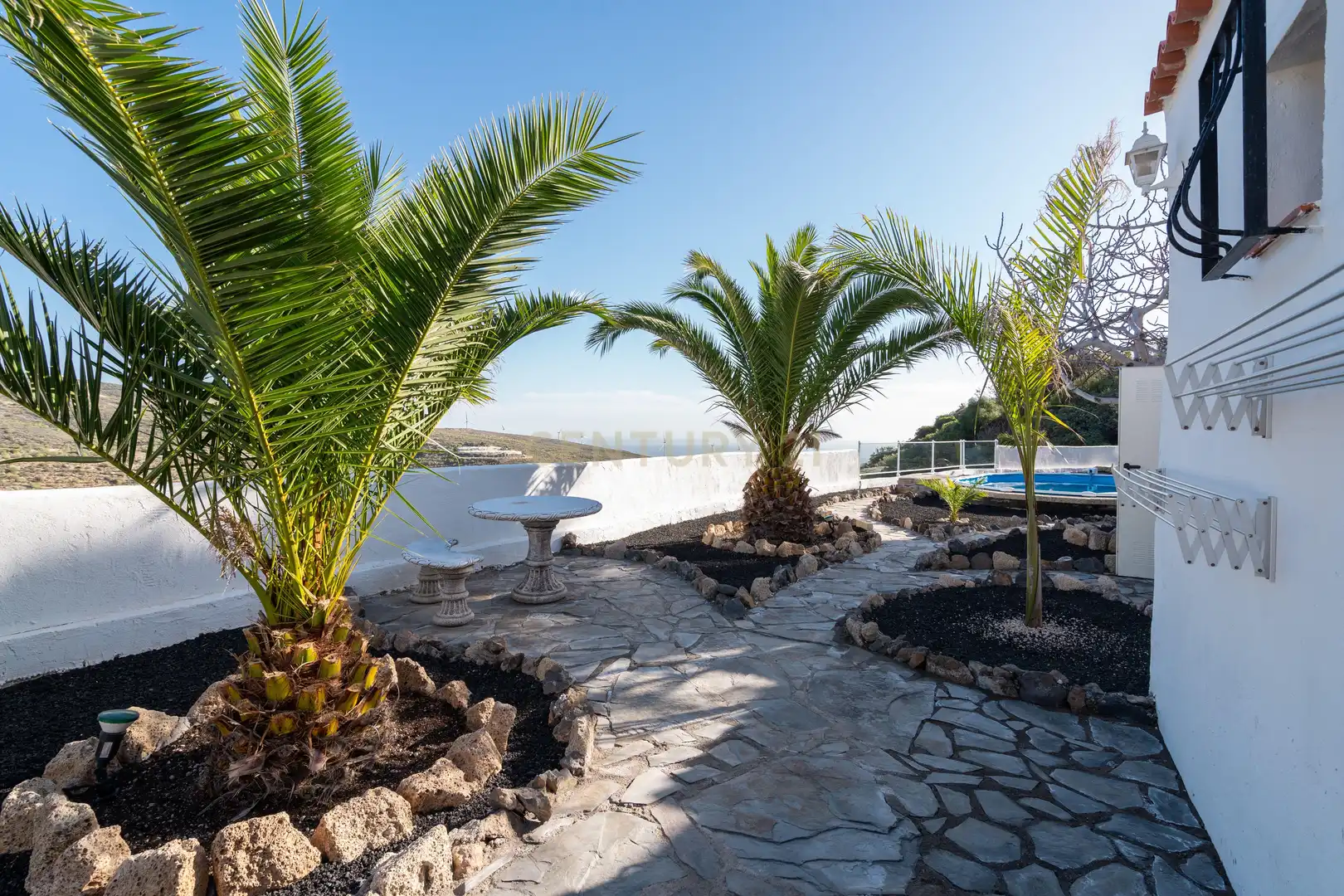 Terrasse von Haus oder Chalet zur Miete in Candelaria
