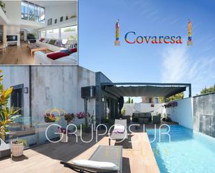 Exterior view of House or chalet for sale in Valladolid Capital  with Air Conditioner, Terrace and Swimming Pool