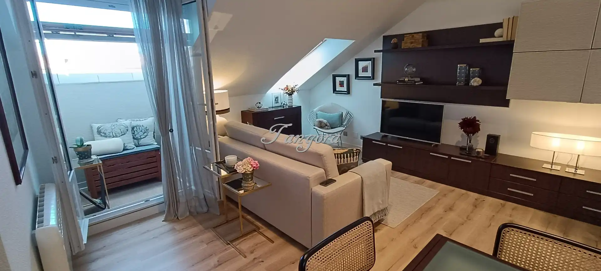 Sala de estar de Ático en venta en Ribamontán al Mar con Calefacción, Jardín privado y Parquet