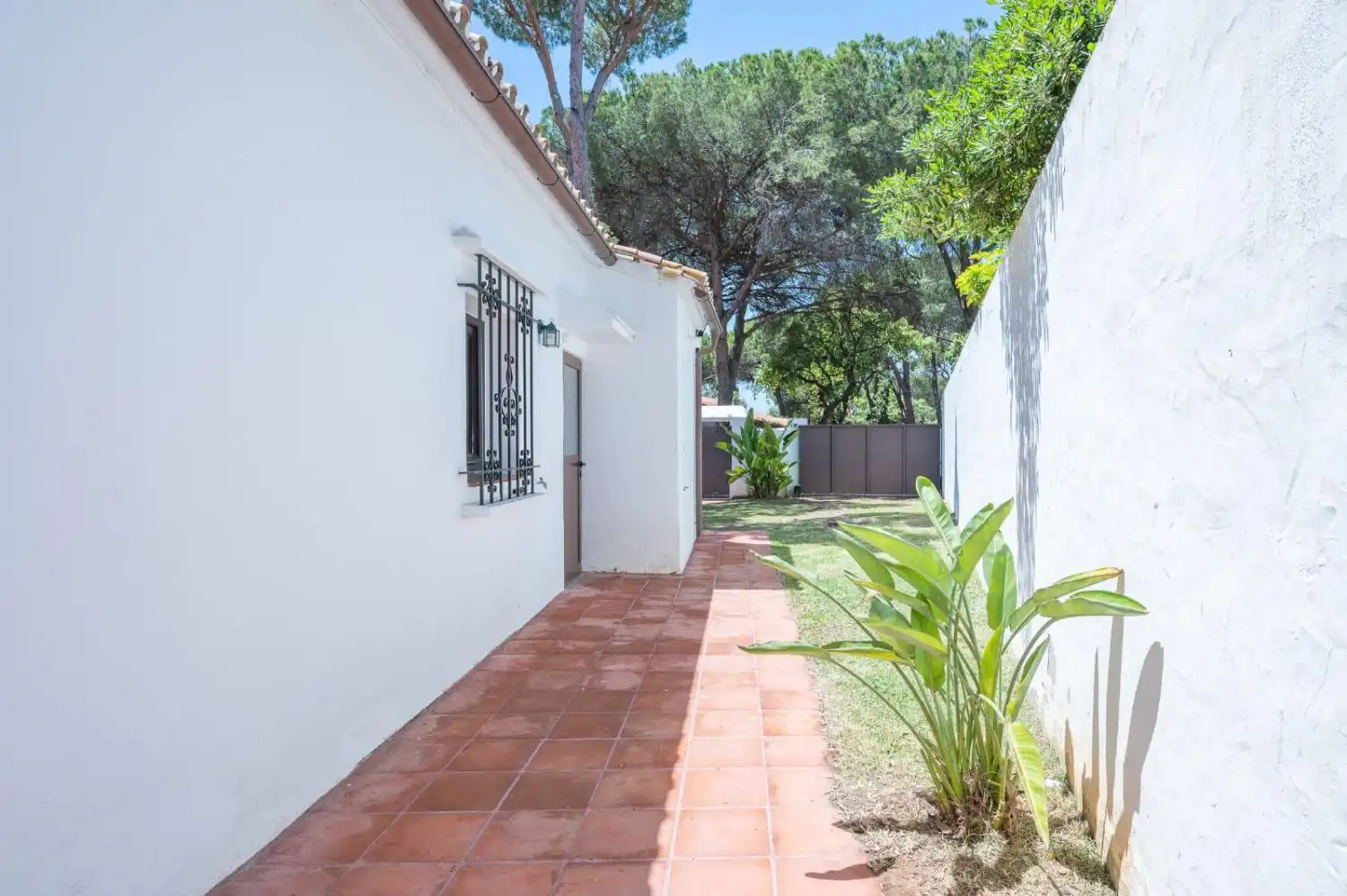 Jardí de Casa o xalet de lloguer en Marbella amb Aire condicionat