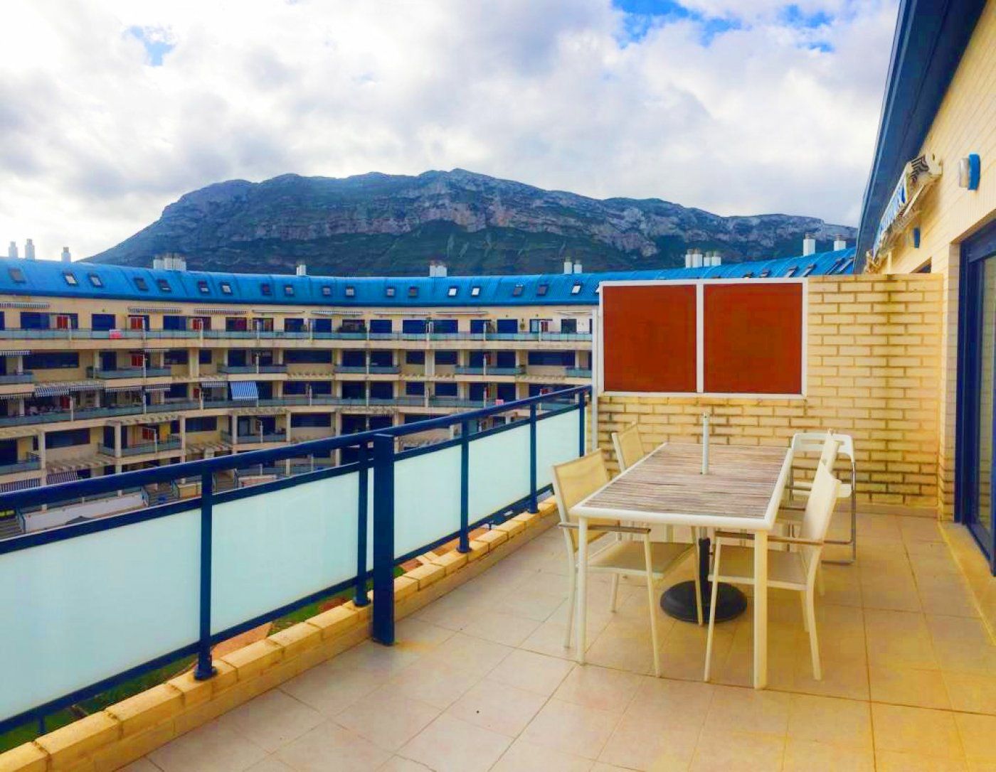 Terrace of Attic to rent in Dénia  with Air Conditioner, Heating and Private garden