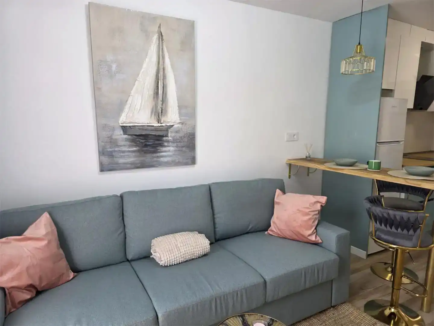 Wohnzimmer von Wohnung zum Verkauf in Pájara mit Klimaanlage und Schwimmbad