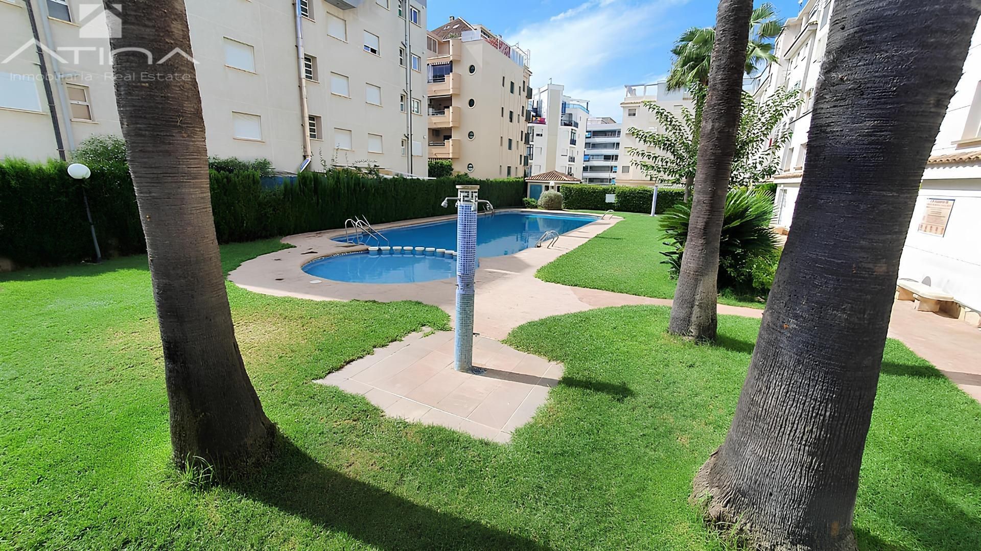 Swimming pool of Apartment for sale in Daimús  with Private garden, Terrace and Storage room