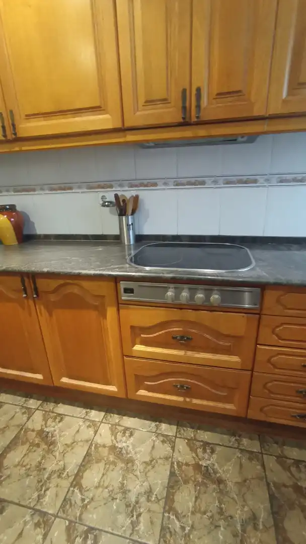 Kitchen of Flat for sale in Lleida  with Air Conditioner, Heating and Furnished