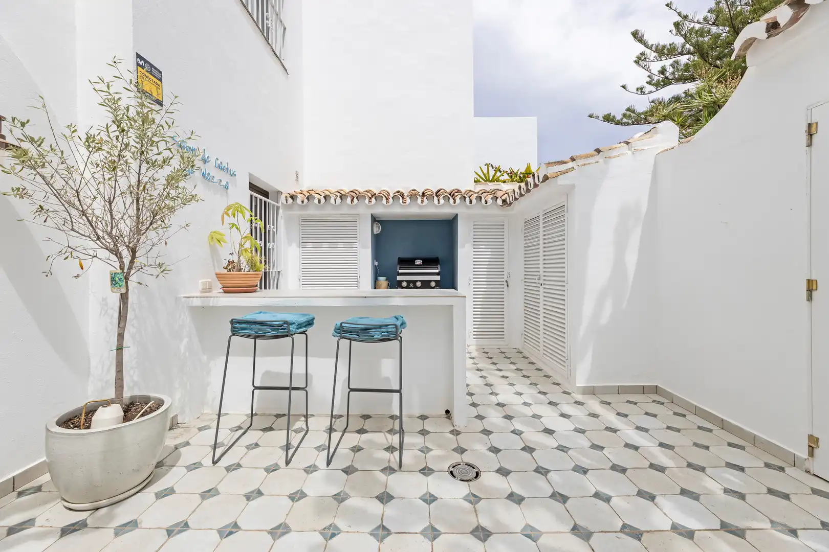 Terrassa de Casa adosada en venda en Marbella amb Aire condicionat, Jardí privat i Terrassa